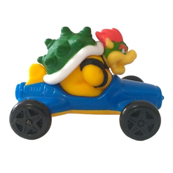 Mario Kart 6 Bowser 2022 McDonalds Happy Meal Toy Cake Topper Figure Plastic. - Picture 9 of 13